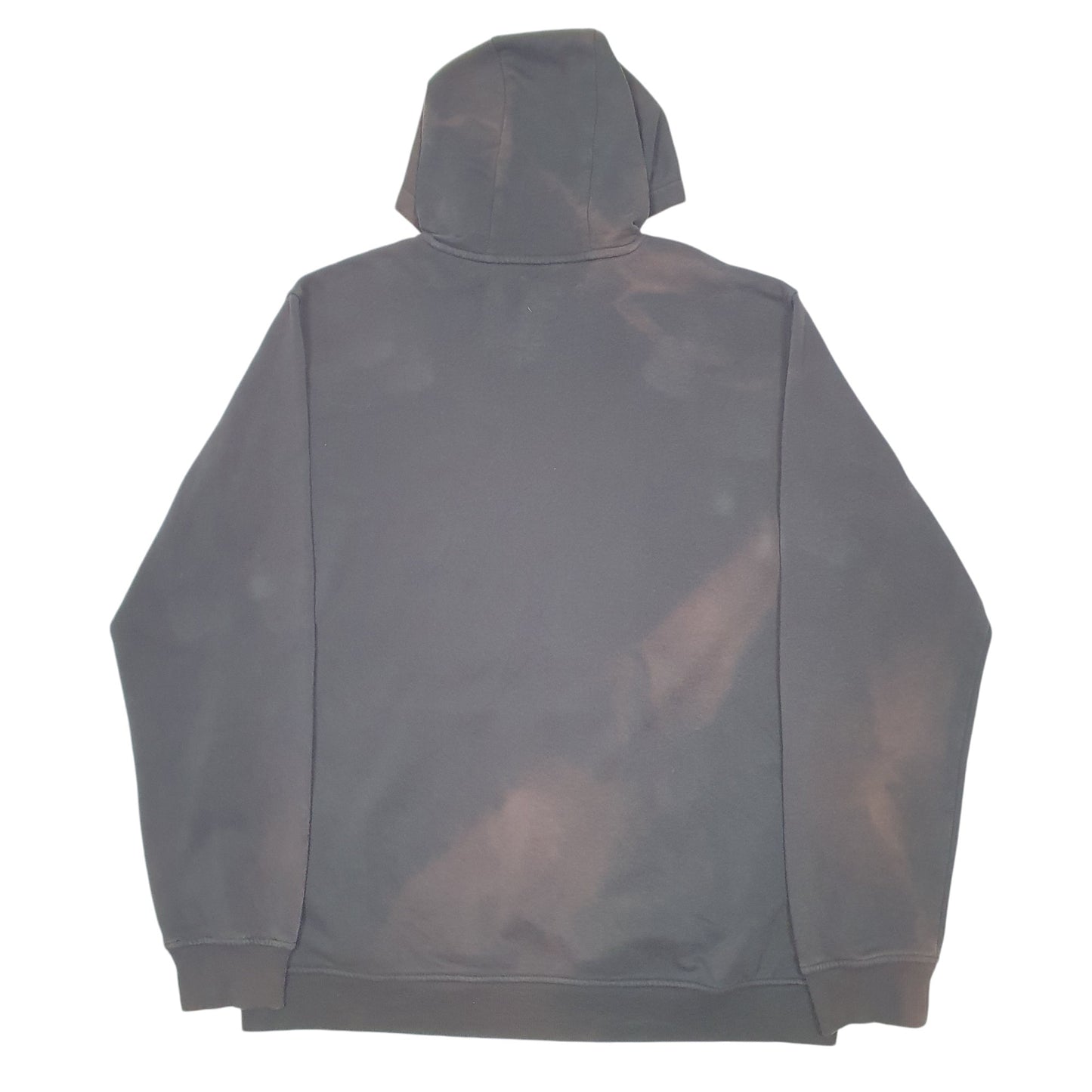 Mens Black Adidas Spellout Hoodie Jumper