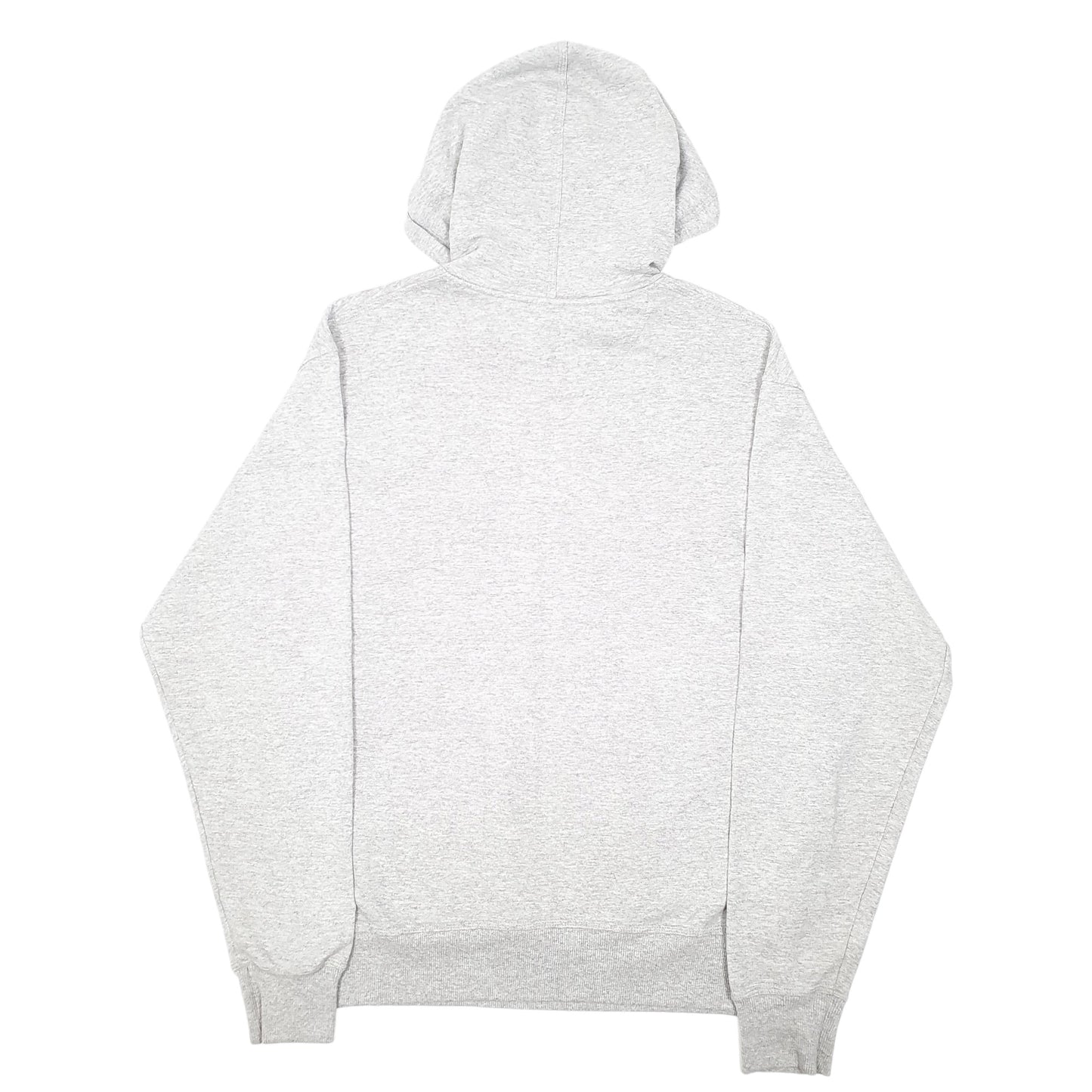 Mens Grey Champion Script Hoodie Jumper