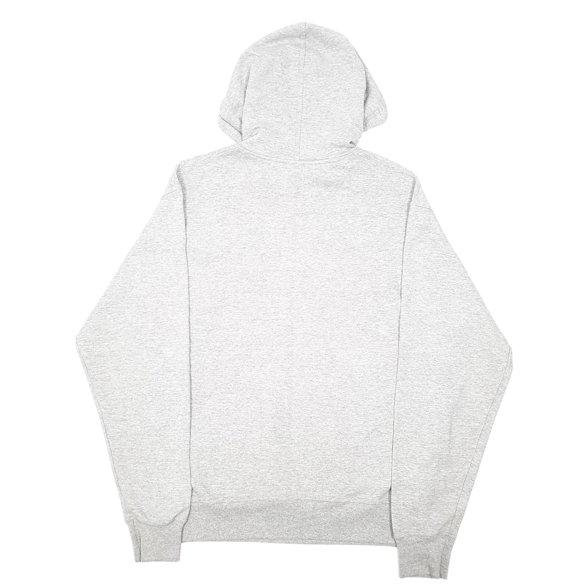 Mens Grey Champion Script Hoodie Jumper