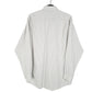 Mens White Lacoste  Long Sleeve Shirt