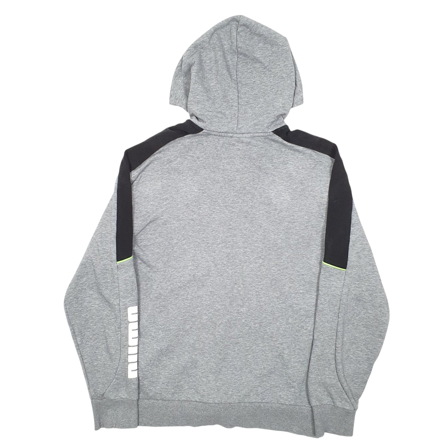 Womens Grey Puma Hoodie Full Zip Jumper