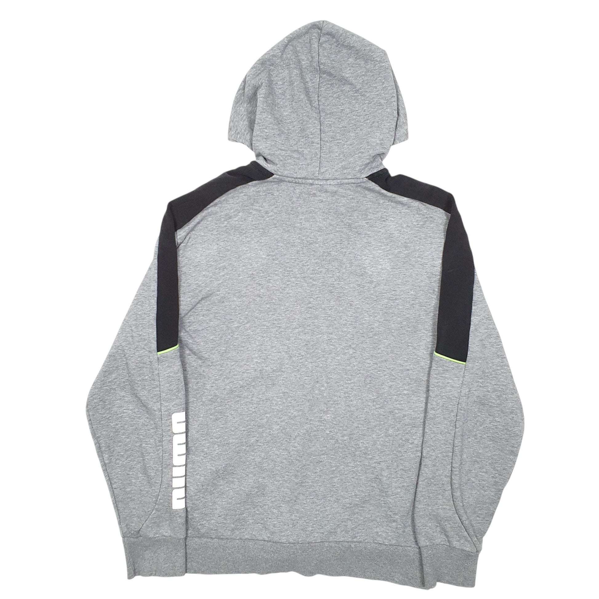 Womens Grey Puma Hoodie Full Zip Jumper