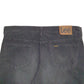 Mens Black Lee  Corduroy Trousers