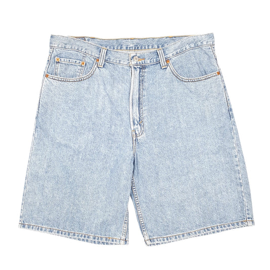 Mens Blue Levis Denim Jeans Jorts 550 Baggy Relaxed Denim Shorts