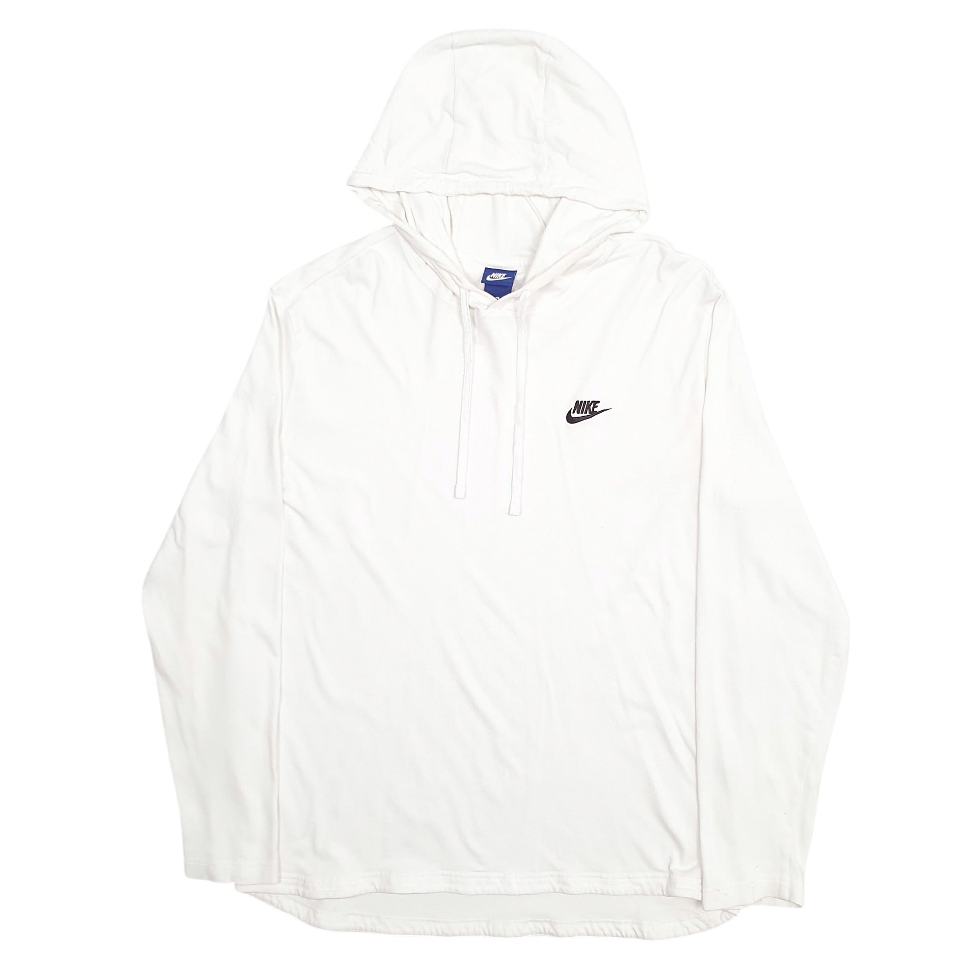 Mens White Nike  Hoodie Jumper