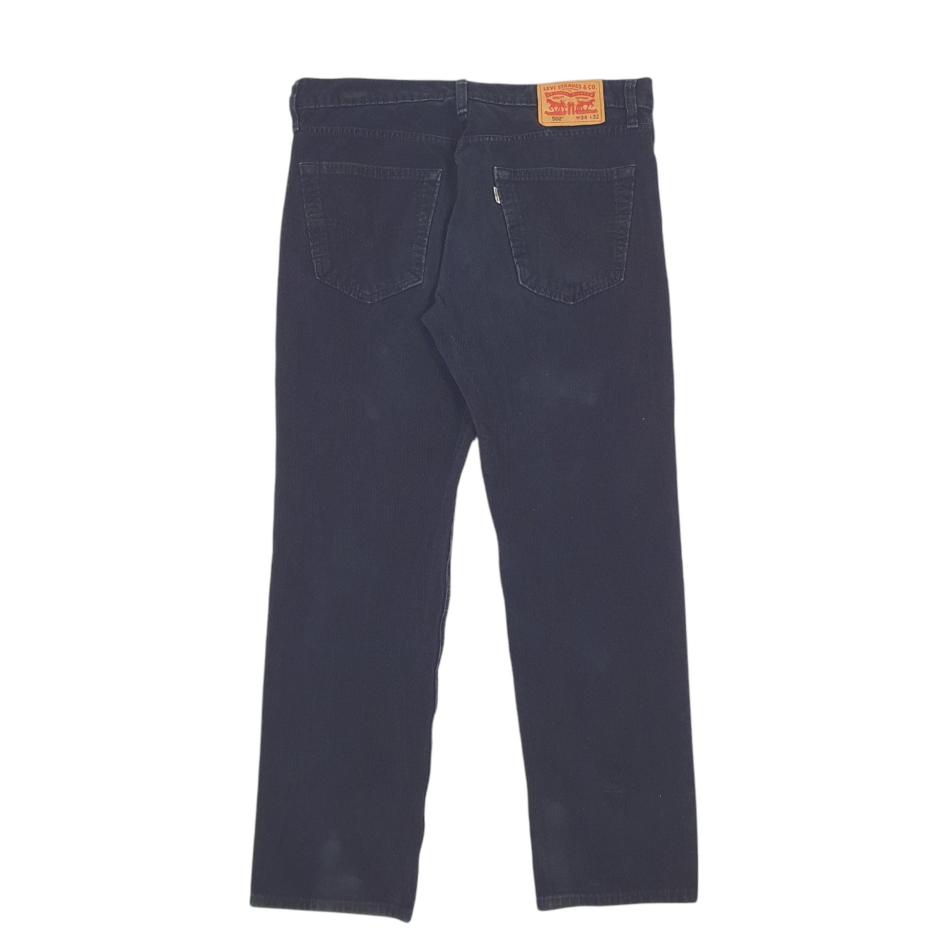 Mens Black Levis  Corduroy Trousers