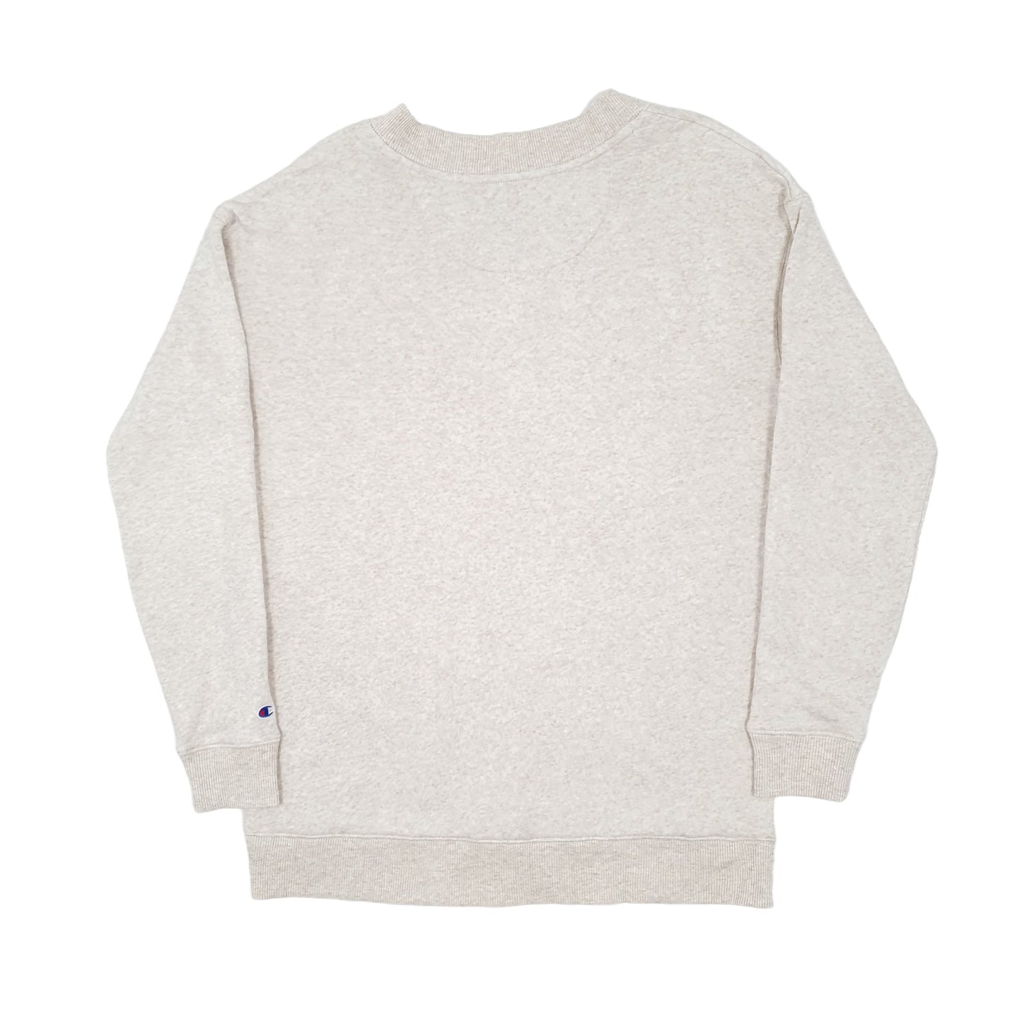 Mens Beige Champion USA College Syracuse V Neck Jumper