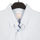 Mens Blue Brooks Brothers Houndstooth Long Sleeve Shirt