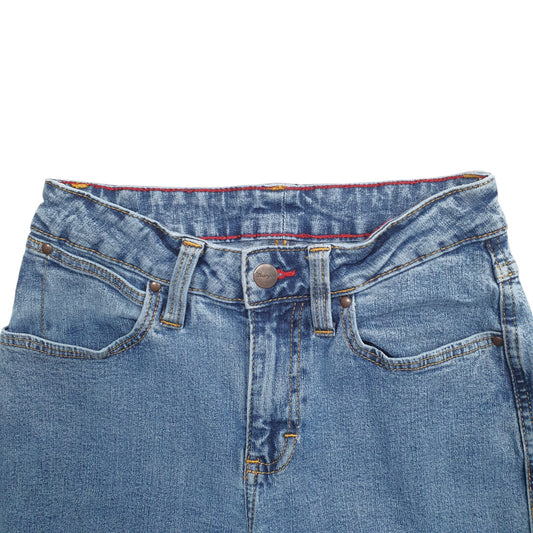 Womens Blue Wrangler Cut Offs Casual JeansW26 L30