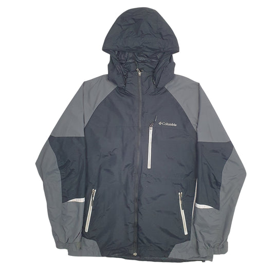 Mens Black Columbia Coat