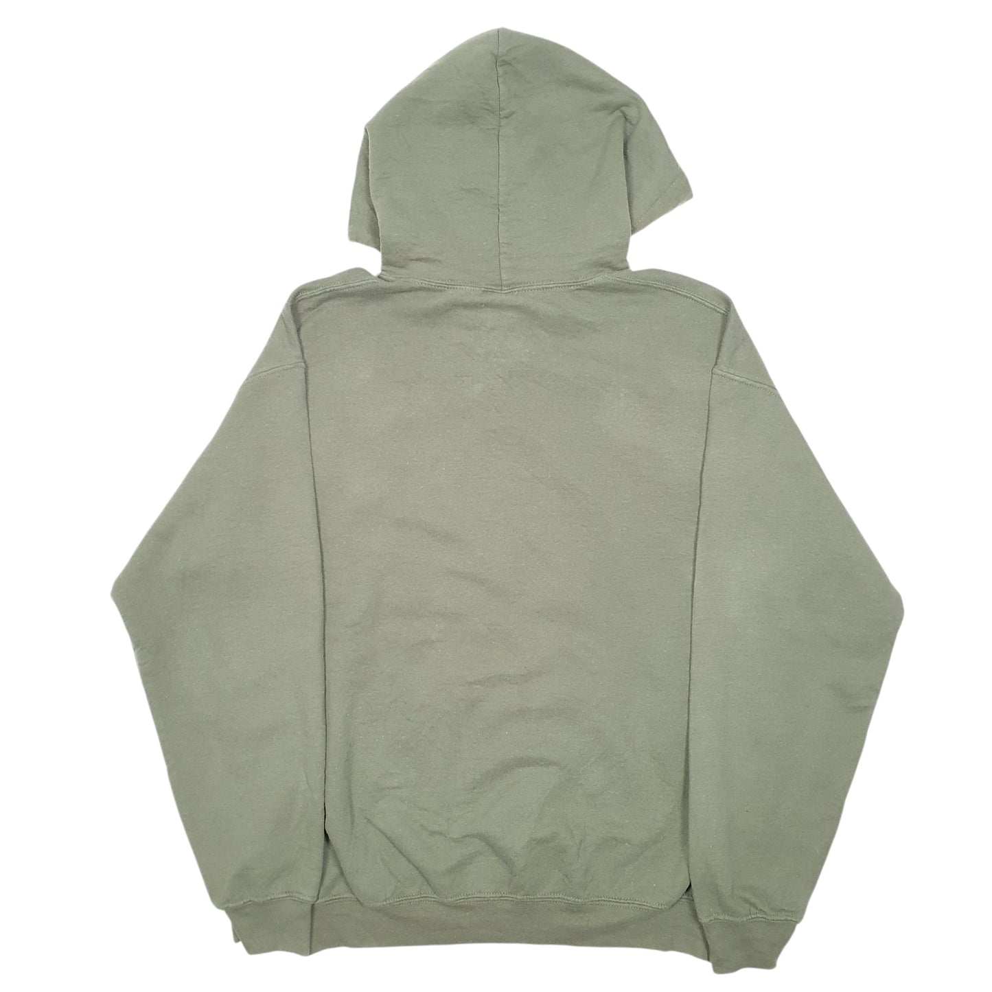 Mens Khaki U.S Army Spellout Hoodie Jumper