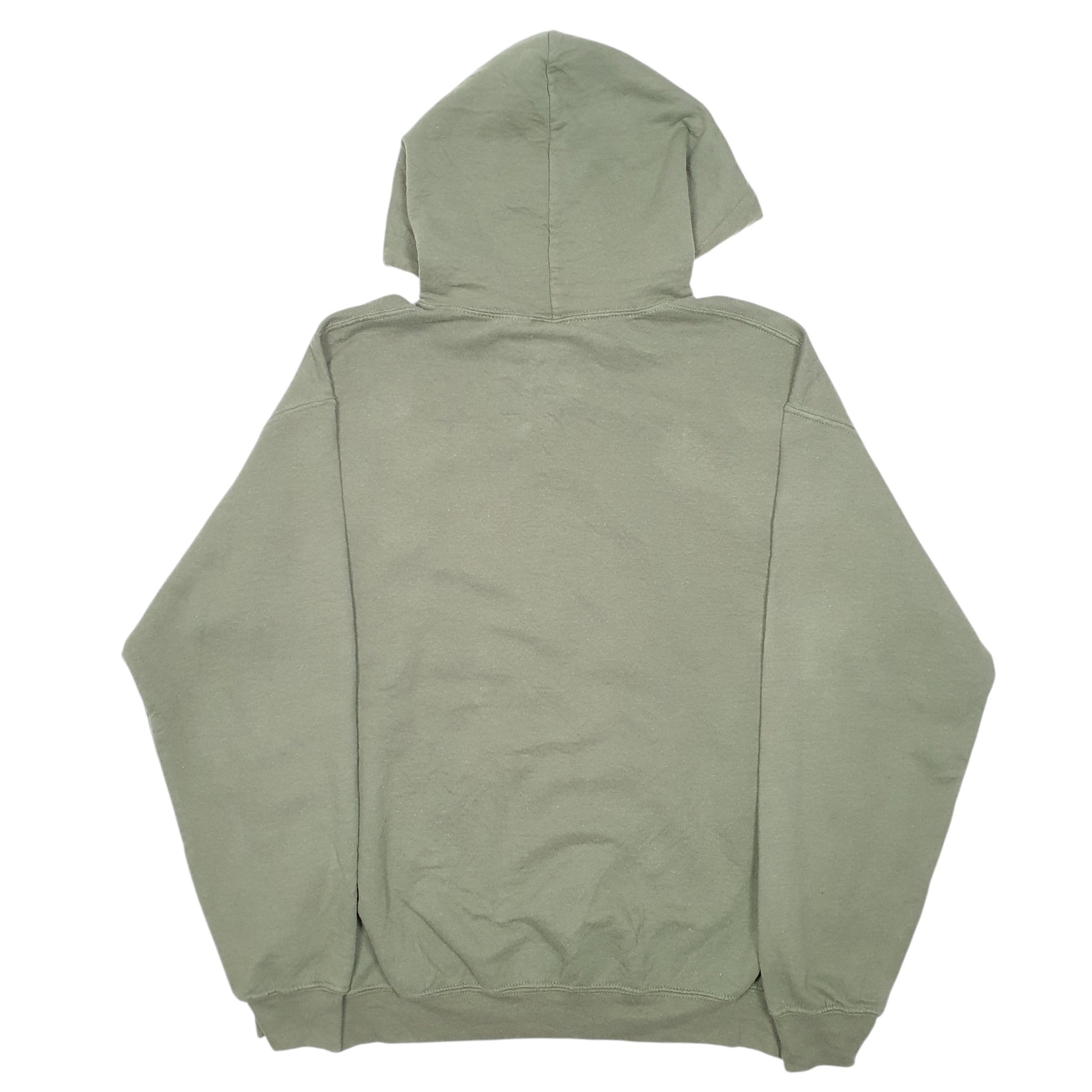 Mens Khaki U.S Army Spellout Hoodie Jumper