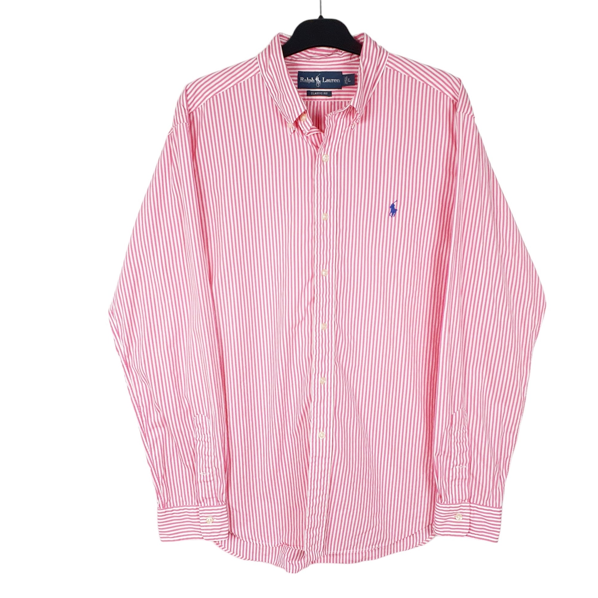 Mens Pink Ralph Lauren  Long Sleeve Shirt