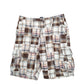 Mens Brown Gap Madras Ivy League Chino Shorts