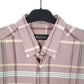 Mens Lilac Massimo Dutti  Long Sleeve Shirt