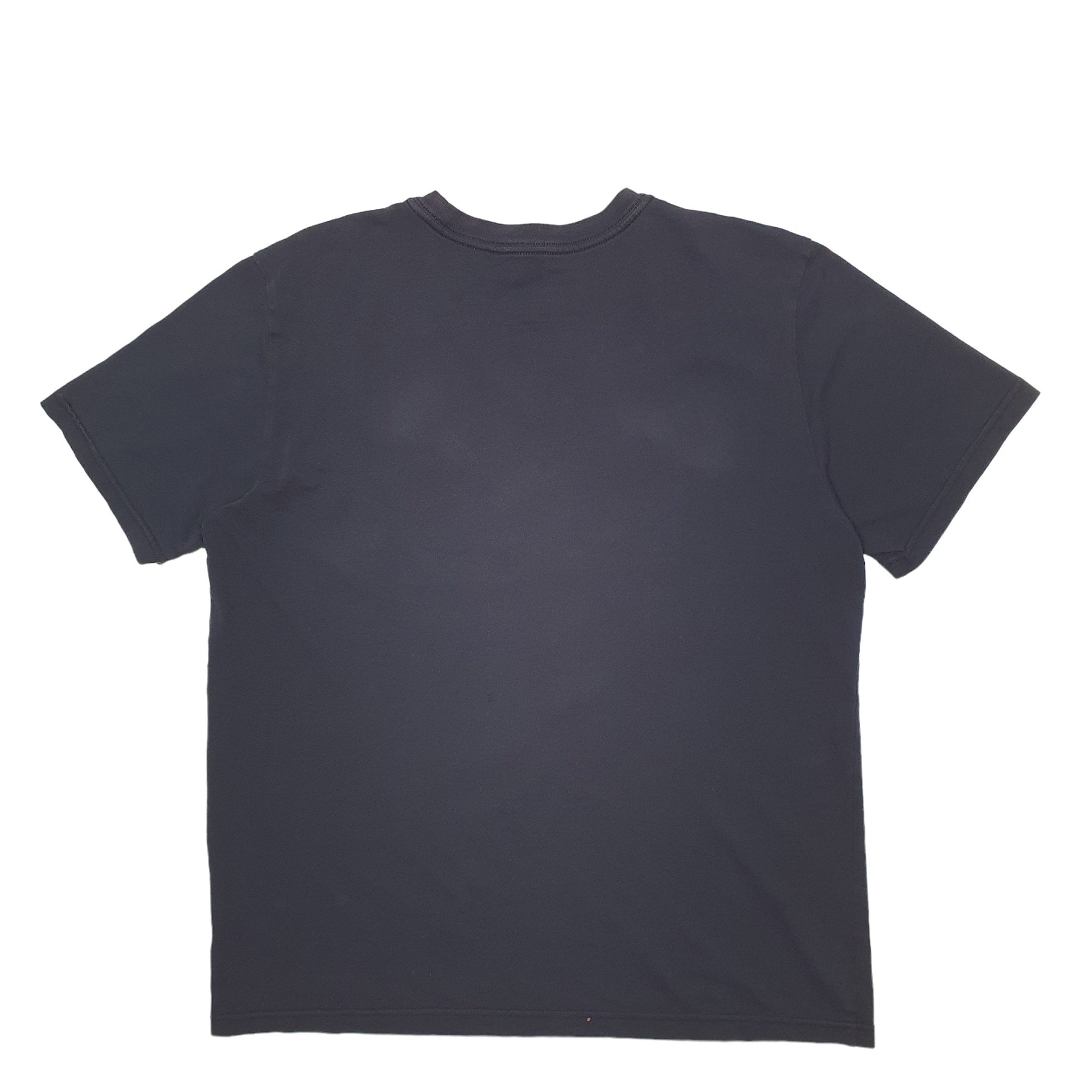 Mens Black Nike Spellout Dri-Fit Short Sleeve T Shirt