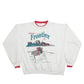 Mens White Canadiana Vintage 1990s Crewneck Jumper