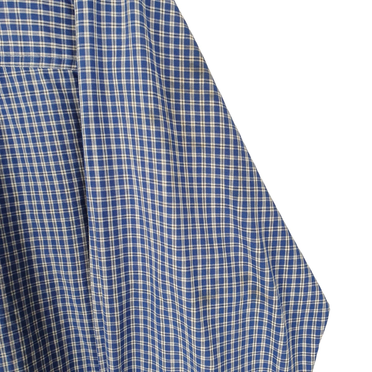 Mens Blue Chaps  Long Sleeve Shirt