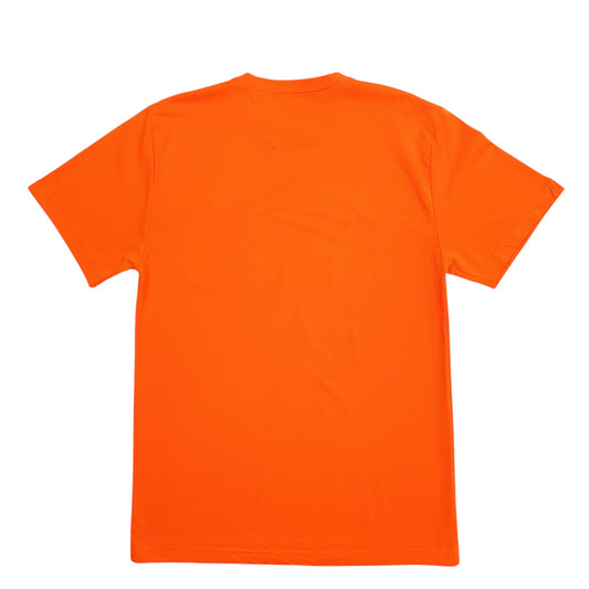 Mens Orange Dickies Pocket Short Sleeve T Shirt