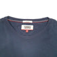 Mens Navy Tommy Hilfiger Slim Fit Long Sleeve T Shirt