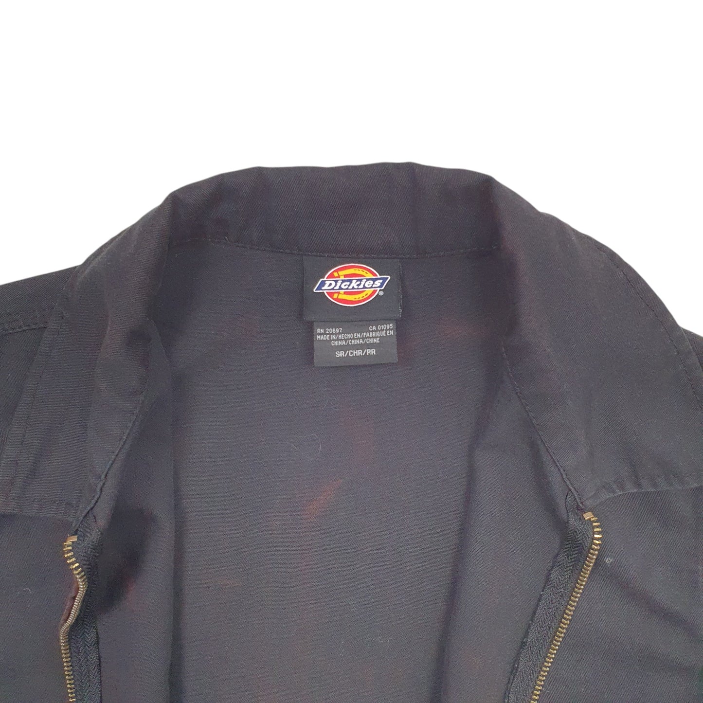 Womens Black Dickies   Coat