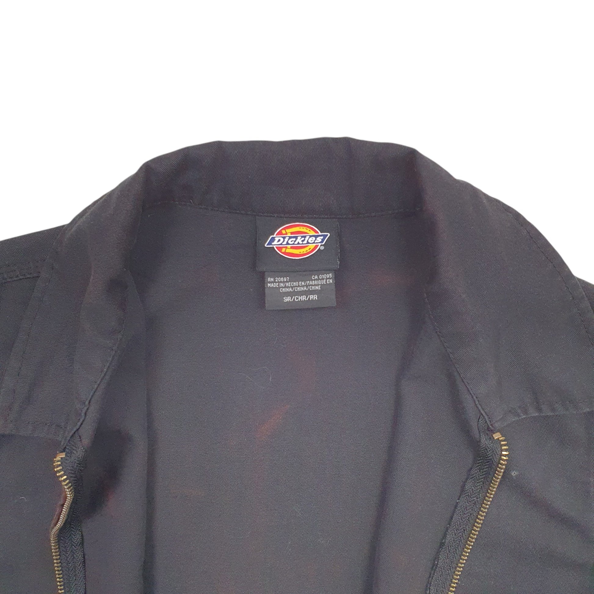 Womens Black Dickies   Coat