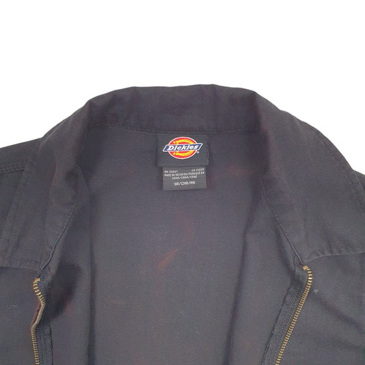 Womens Black Dickies   Coat