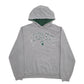Mens Grey Captivating Apparel Michigan State Spellout Hoodie Jumper