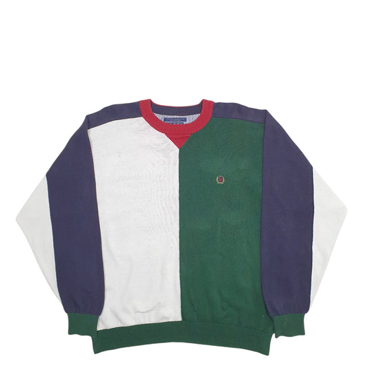 Mens Green Tommy Hilfiger  Crewneck Jumper