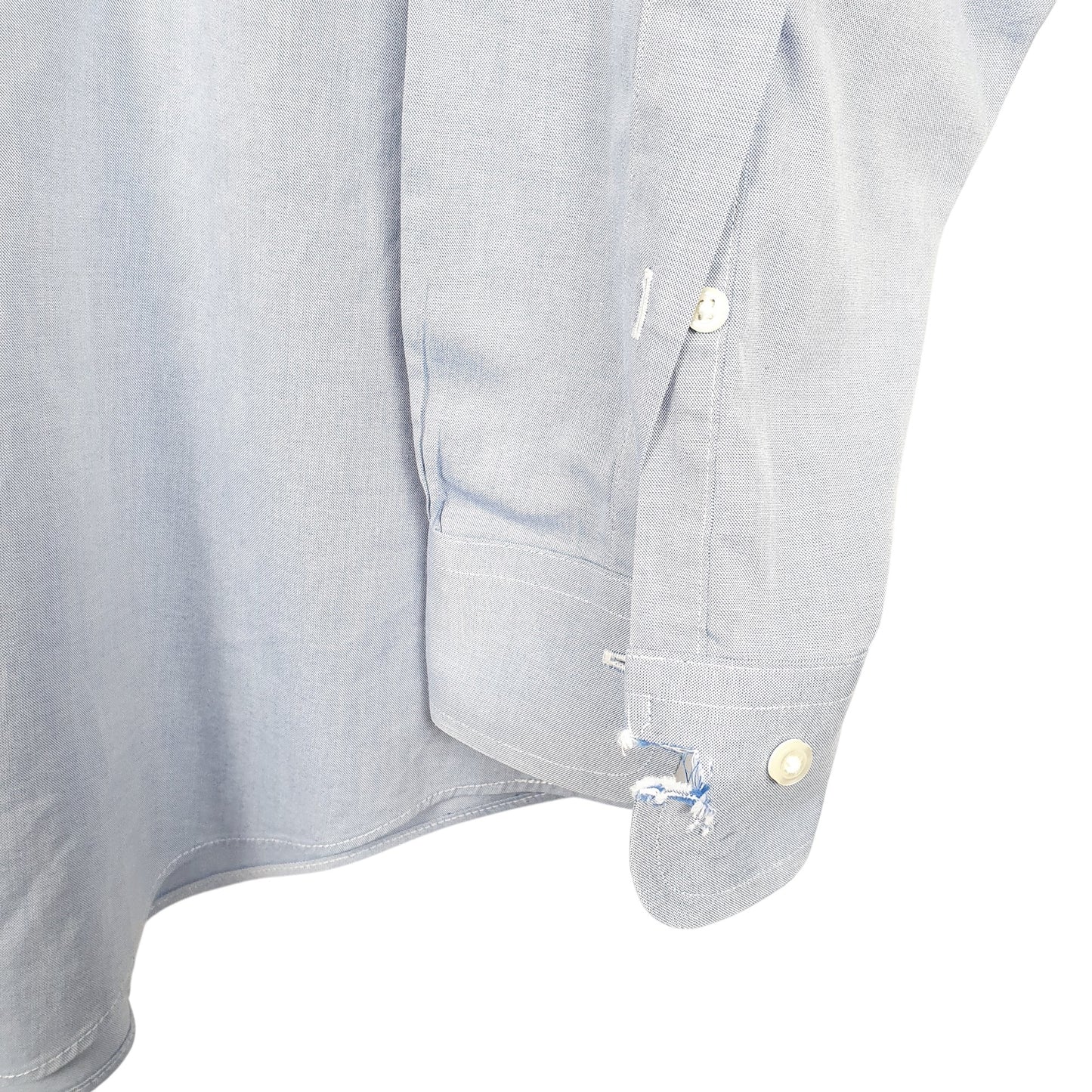 Mens Blue Brooks Brothers 346 Long Sleeve Shirt