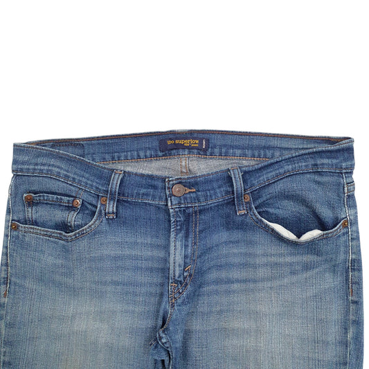 Womens Blue Levis  524 JeansW34 L32