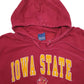 Mens Burgundy Oldvarsity Brand Iowa State USA Hoodie Jumper
