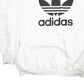 Mens White Adidas  Crewneck Jumper