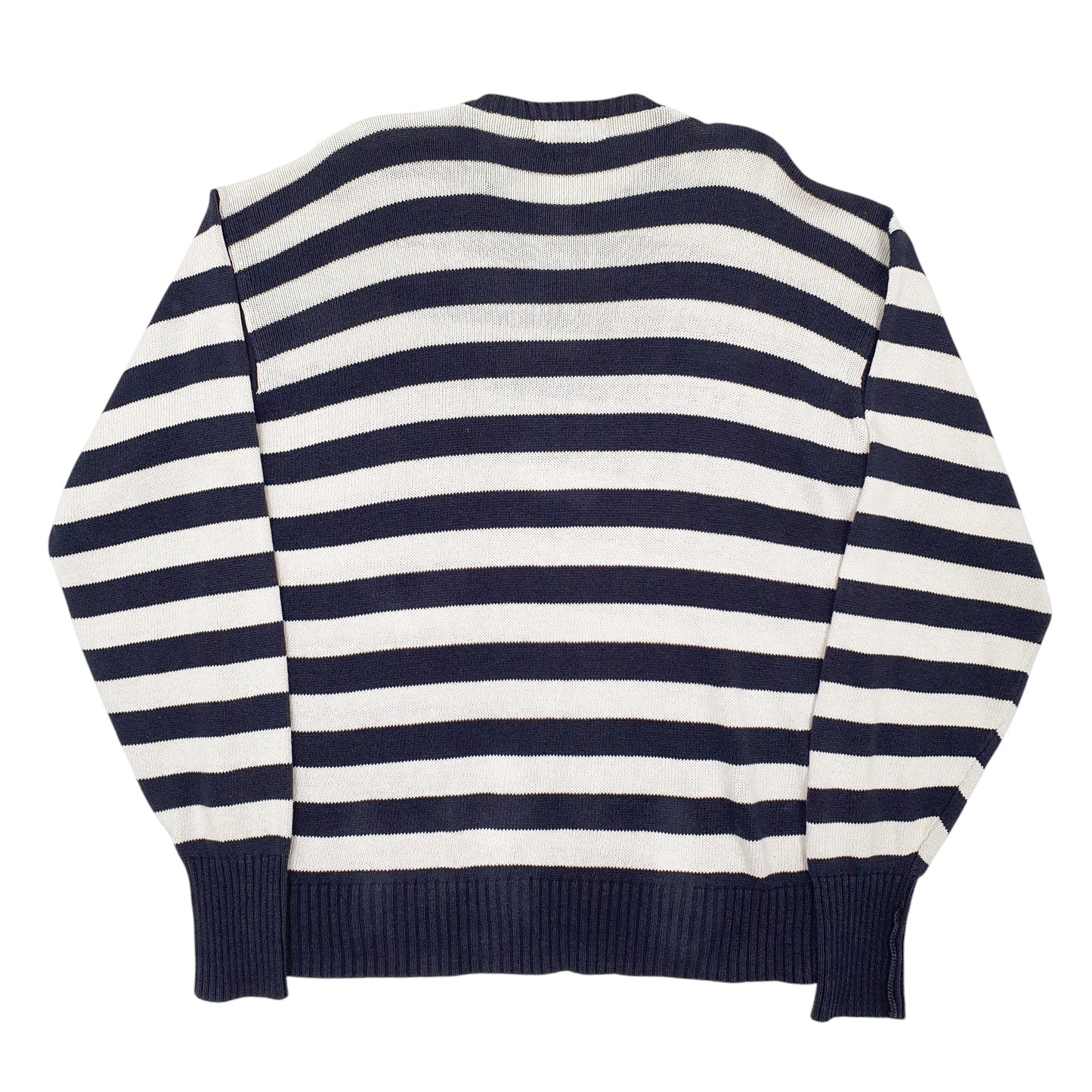 Mens White Polo Ralph Lauren Knit Crewneck Jumper