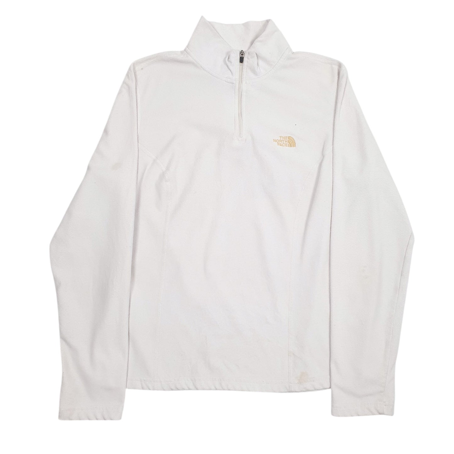 Womens White The North Face  Quarter Zip Jumper