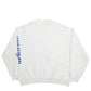Mens White Jerzees Michigan Lakes Spellout Vintage 1990s Made in USA Crewneck Jumper
