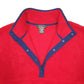 Mens Red L.L.Bean  Quarter Zip Jumper
