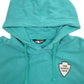 Mens Green The North Face Backprint Hoodie Jumper