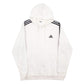 Mens White Adidas  Hoodie Jumper