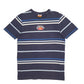Mens Navy Ellesse Stripes Short Sleeve T Shirt