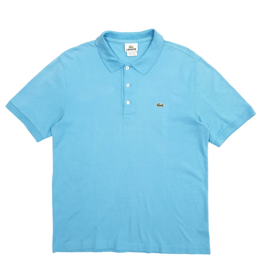 Mens Blue Lacoste  Short Sleeve Polo Shirt