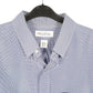 Mens Blue Brooks Brothers Houndstooth Long Sleeve Shirt