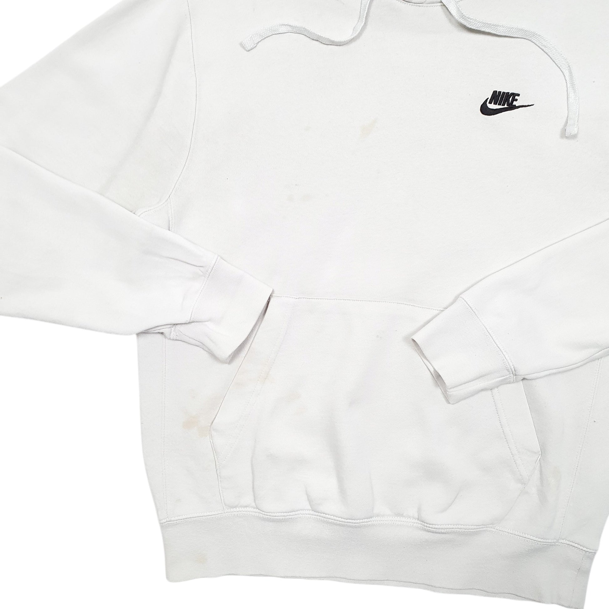 Mens White Nike  Hoodie Jumper
