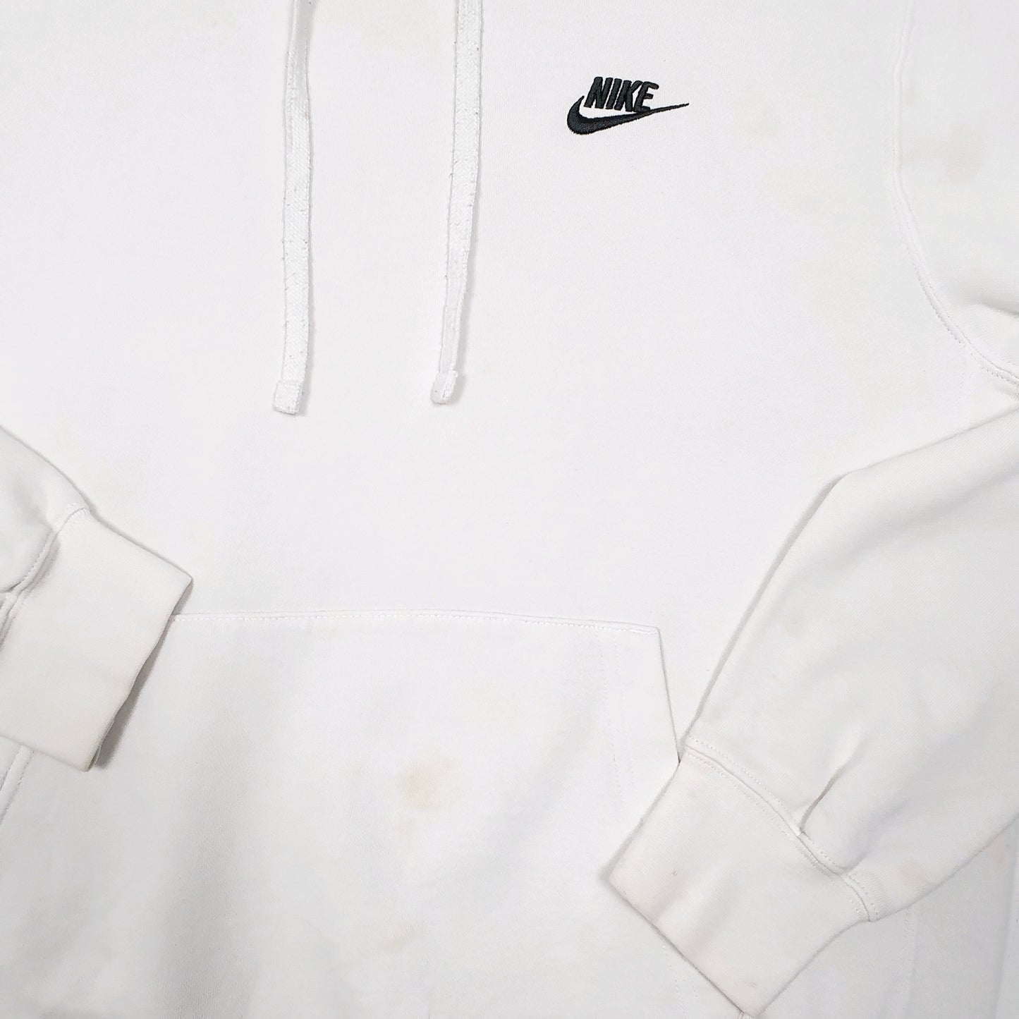 Mens White Nike  Hoodie Jumper