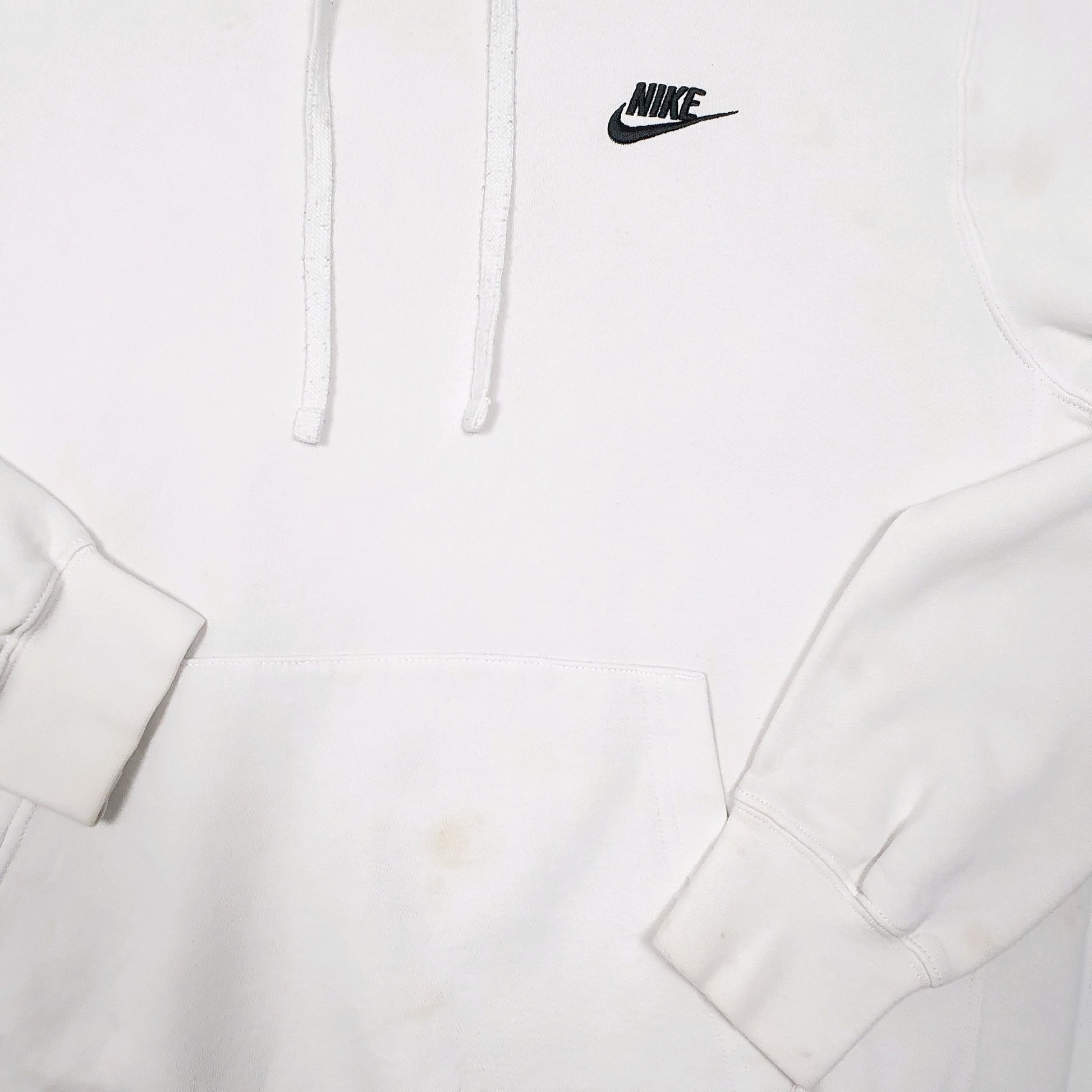 Mens White Nike  Hoodie Jumper