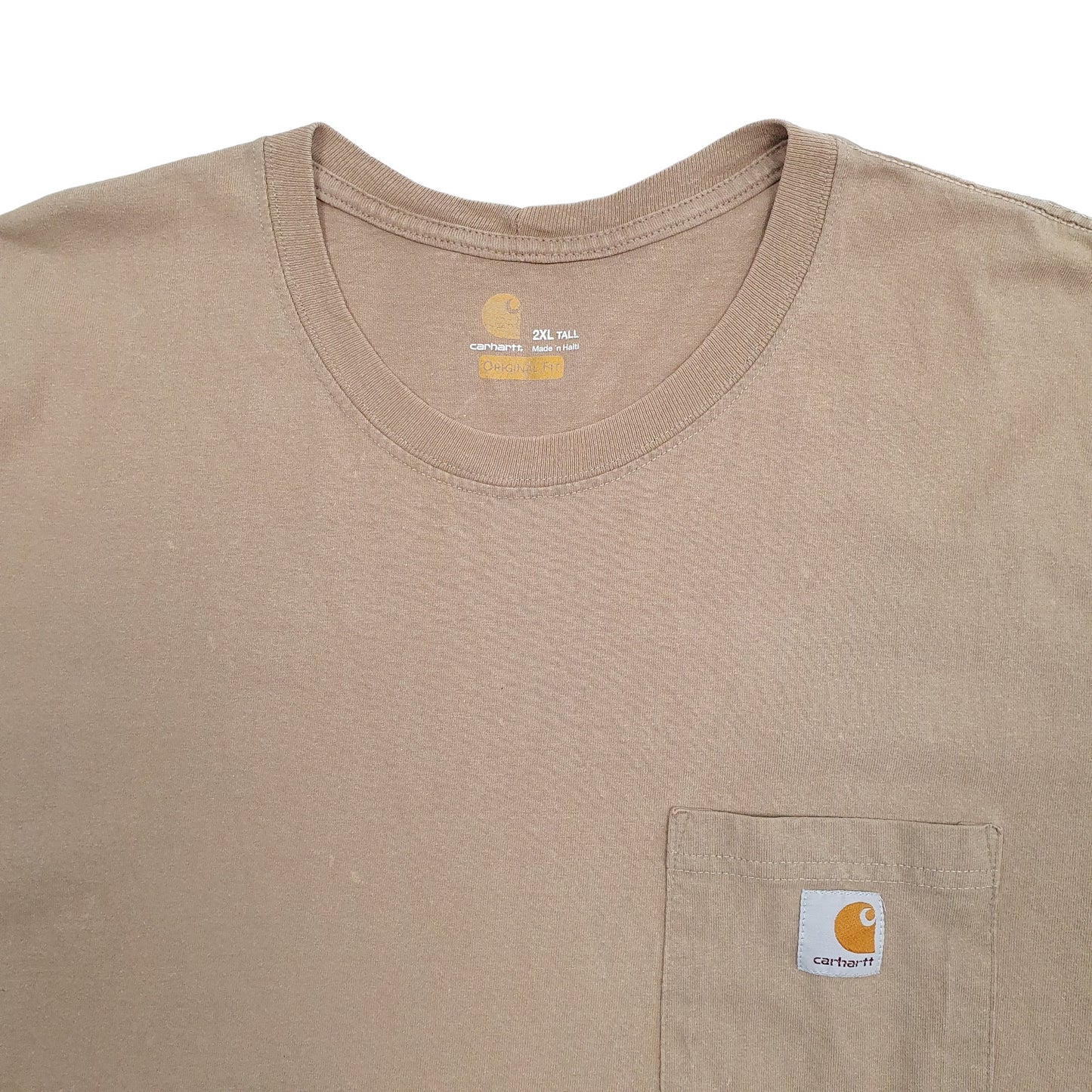 Mens Brown Carhartt  Short Sleeve T Shirt