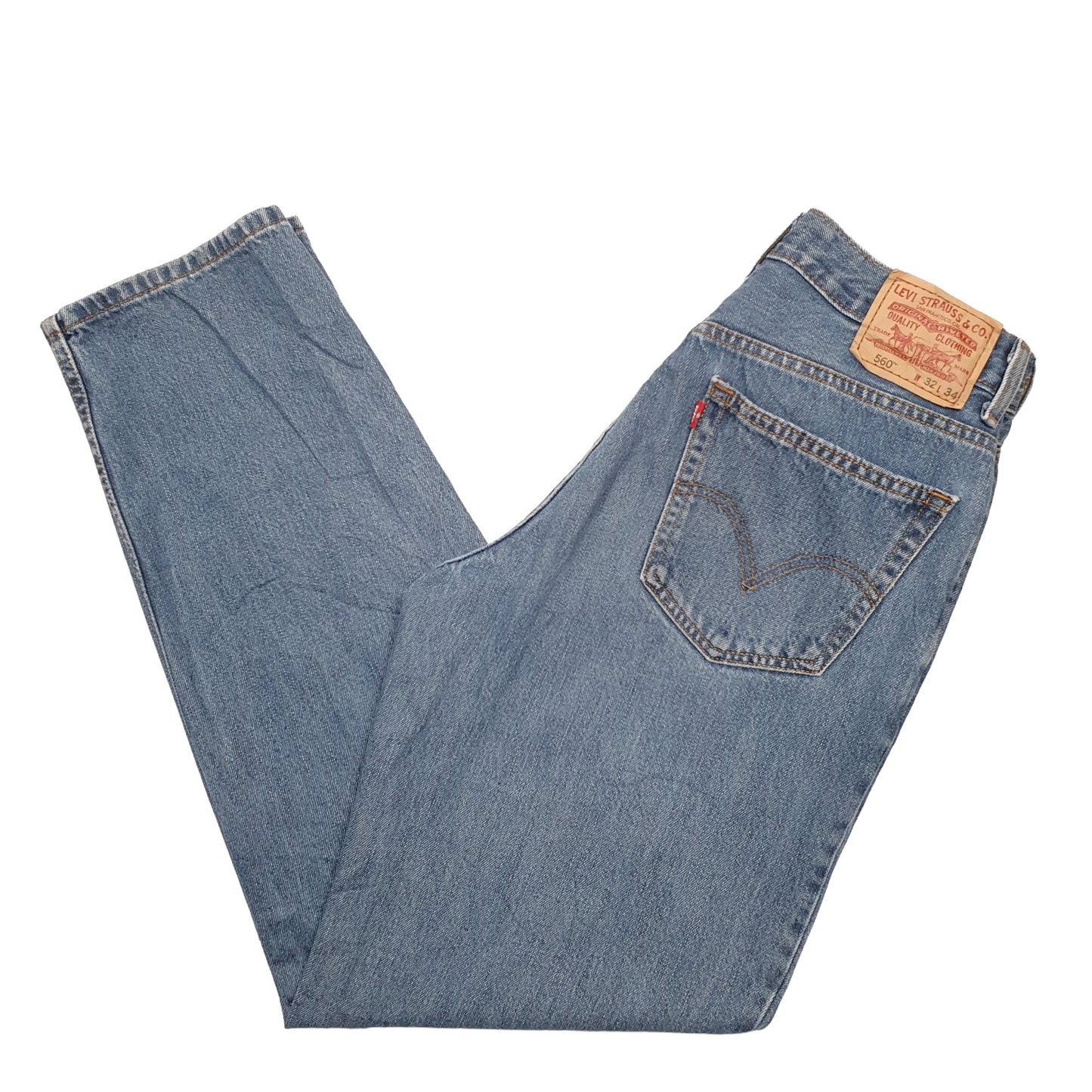 Mens Blue Levis  560 JeansW32 L34