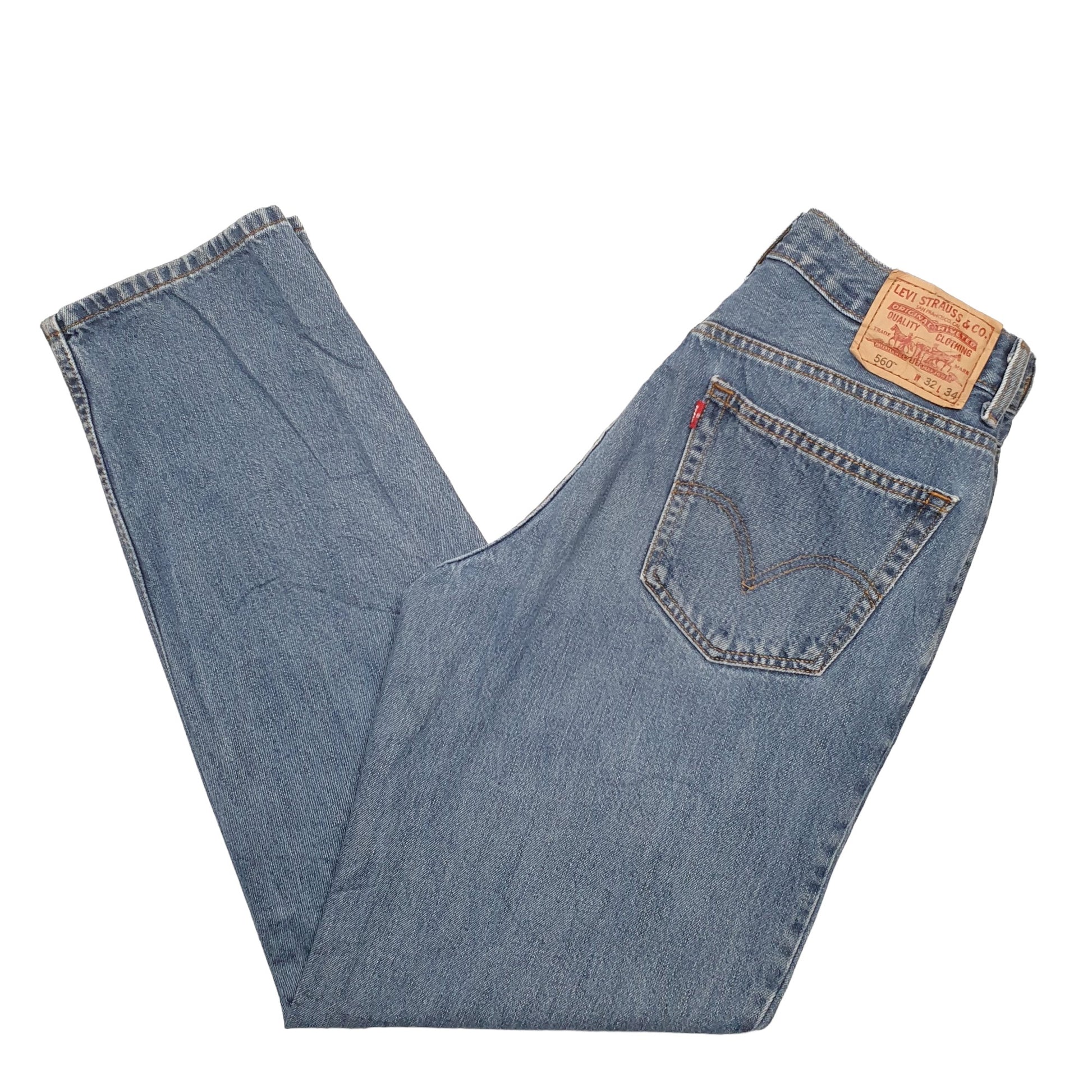 Mens Blue Levis  560 JeansW32 L34