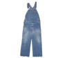 Mens Blue Dickies Denim Overalls Bib Cut Offs Dungaree Trousers