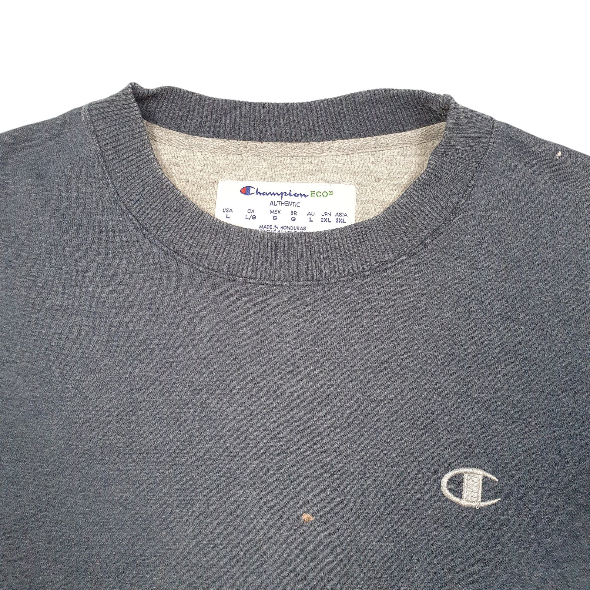 Mens Navy Champion  Crewneck Jumper